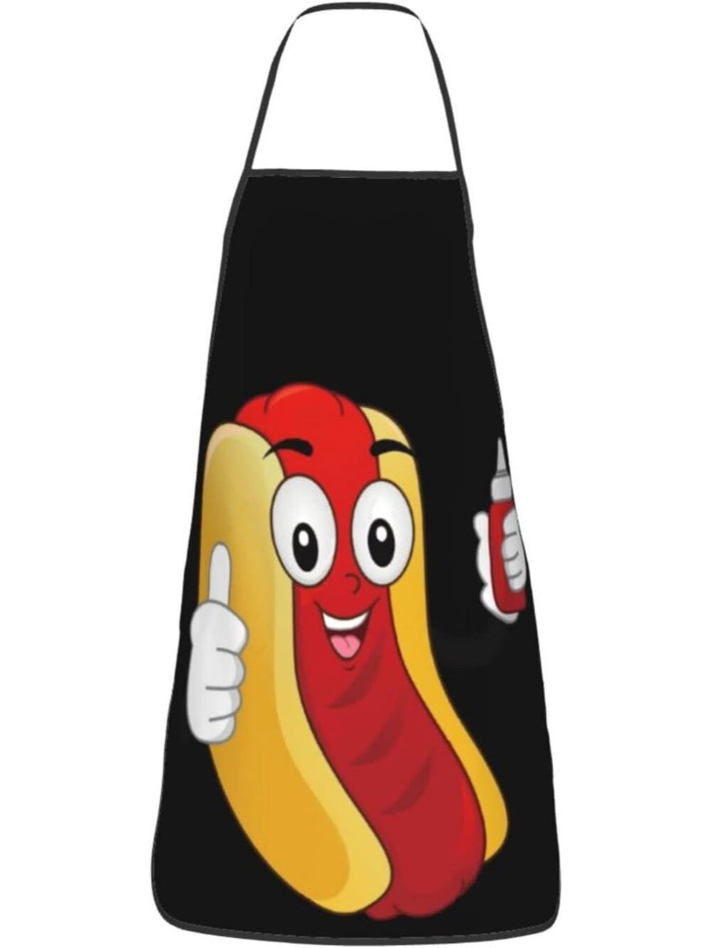 Adjustable Kitchen Chef Apron Extra Long Ties,Commercial Men & Women Bib Apron - Picture 2 of 2